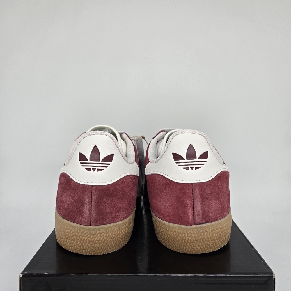 adidas Gazelle ADV JR2000 Shadow Red White Men's Shoes Size 9.5 New - Picture 4 of 8